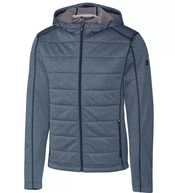 Cutter u0026 Buck Cutter & Buck Altitude Quilted Hooded Jacket- Casual & Active