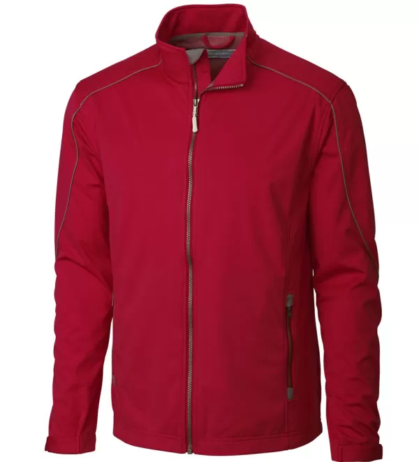 Cutter u0026 Buck Cutter & Buck Weathertec Opening Day Soft Shell Jacket- Casual & Active