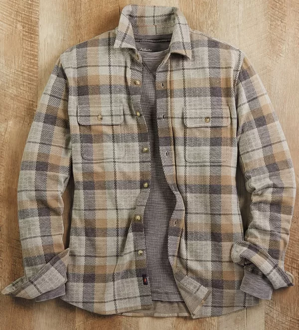 Faherty Plaid Legend Sweater Shirt- Long Sleeve Sport Shirts