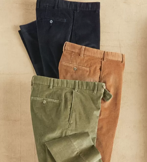 Hiltl Narrow Wale Cord Pants- Dress Pants