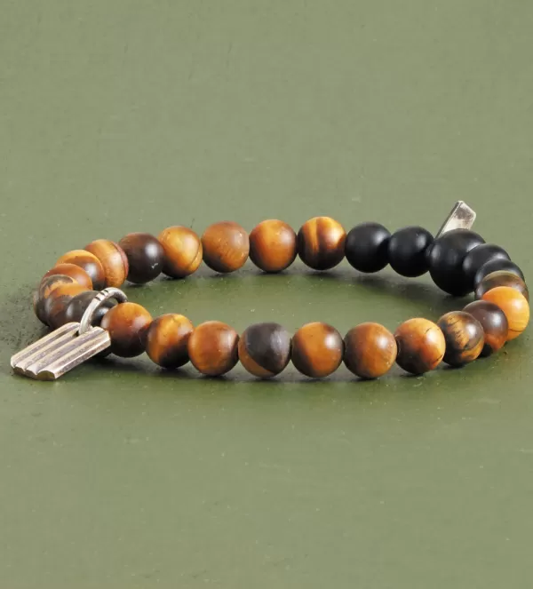 Kenton Michael Pendant Tiger Eye Bracelet- Miscellaneous