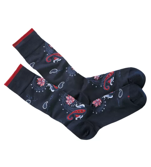 Marcoliani Paisley Flower Socks- Socks