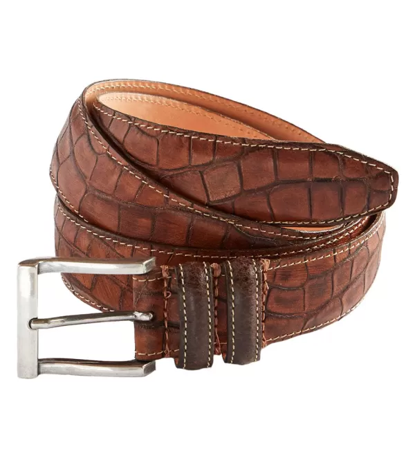 Martin Dingman Bill Alligator-Grain Belt- Belts