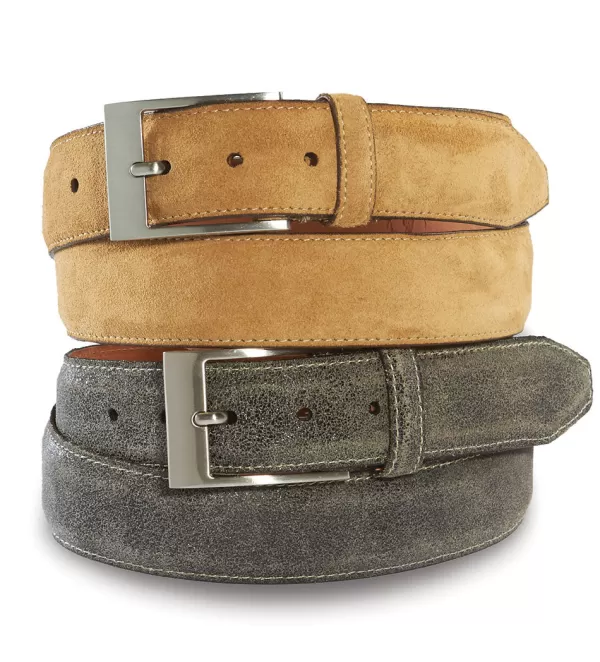 Martin Dingman Royal Suede Belt- Belts