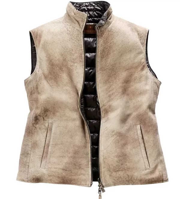 Patrick James Lagoon Reversible Vest- Vests