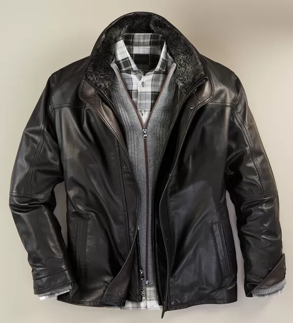 Remy Leather Jacket- Leather & Suede