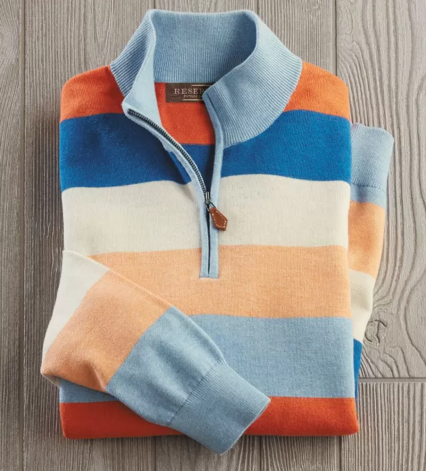 Reserve Trowbridge Stripe Sweater- Pullovers & Layers