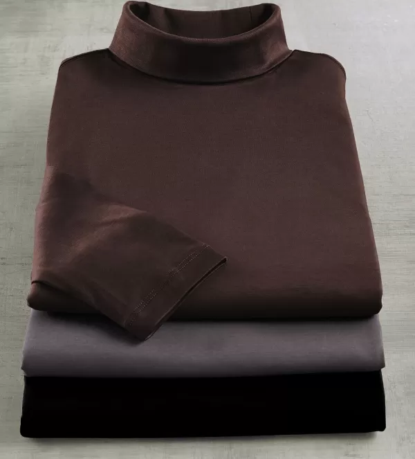 Robert Barakett Georgia Turtleneck- Pullovers & Layers