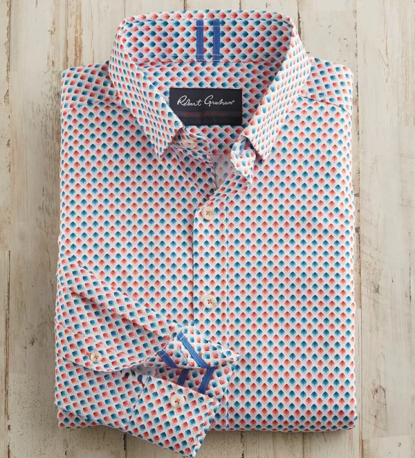 Robert Graham Bellview Shirt- Long Sleeve Sport Shirts