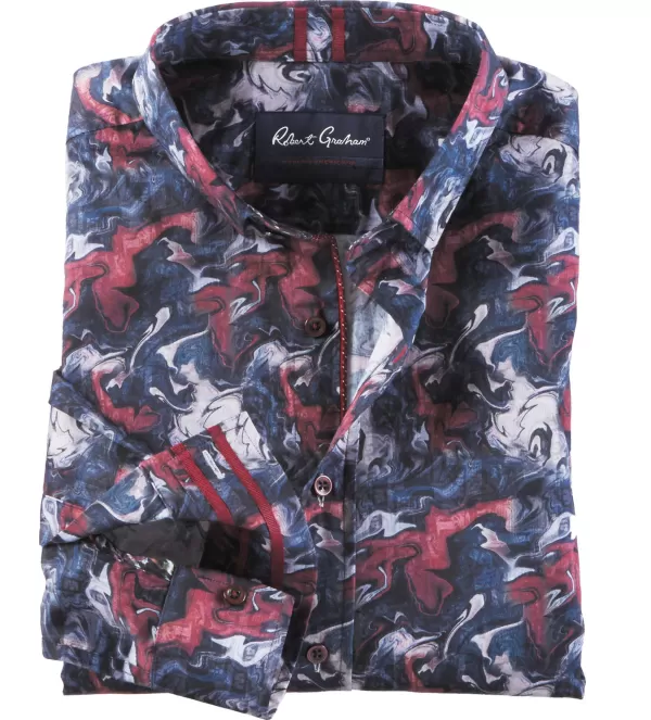 Robert Graham Casella Shirt- Long Sleeve Sport Shirts