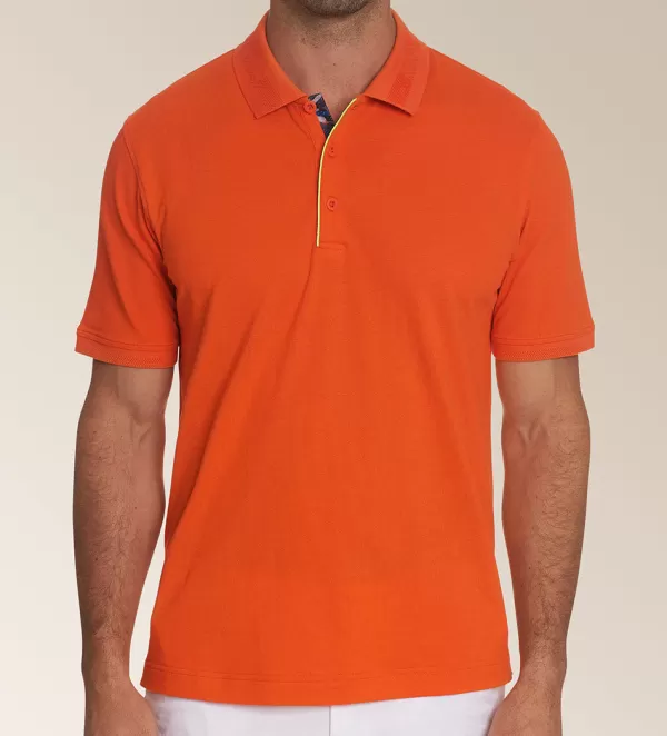 Robert Graham Champion Short Sleeve Short Sleeve Polo Shirt- Polos & Knits