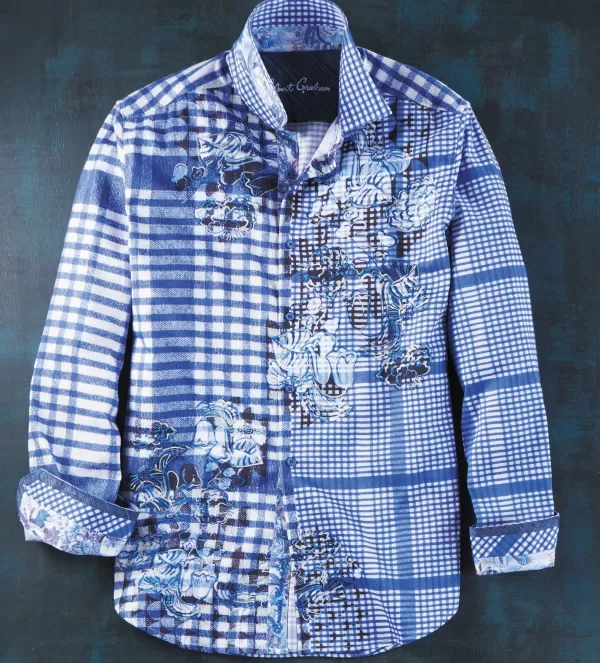 Robert Graham Draft Project Shirt- Long Sleeve Sport Shirts