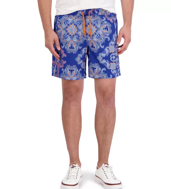 Robert Graham Loki Woven Swim Trunks- Swimwear