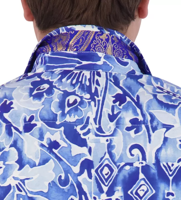 Robert Graham Long Sleeve Jaipore Le Shirt- Long Sleeve Sport Shirts