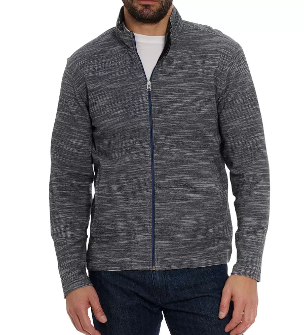 Robert Graham Long Sleeve Tablas Knit Top- Polos & Knits