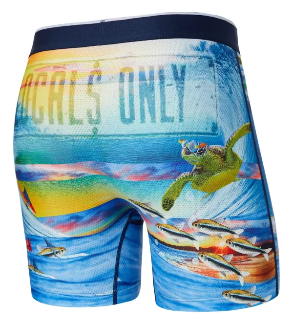 SAXX Locals Only Volt Boxer Briefs- Underwear