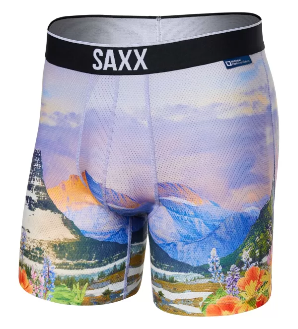 SAXX Nat'L Parks Volt Boxer Briefs- Underwear