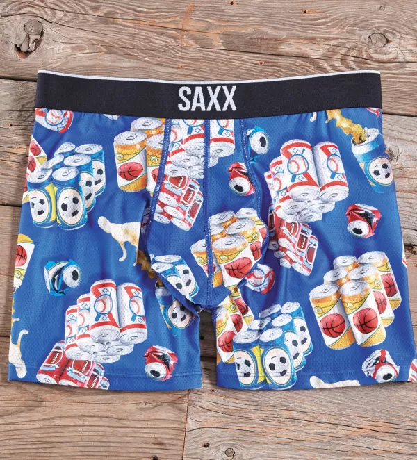 SAXX Six Pack Volt Boxer Briefs- Underwear