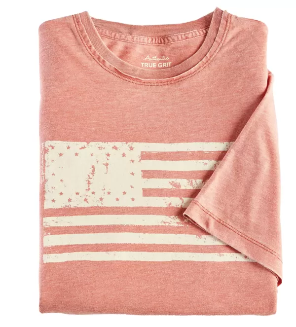 True Grit American Flag Tee- Tees