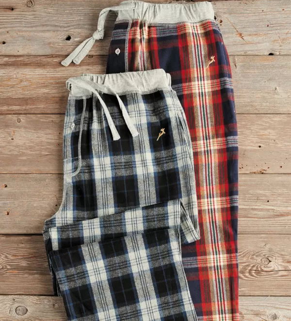 True Grit Lodge Plaid Flannel Pant- Loungewear