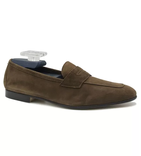 Zelli Tasca Sueded Goatskin Loafer- Casual Shoes